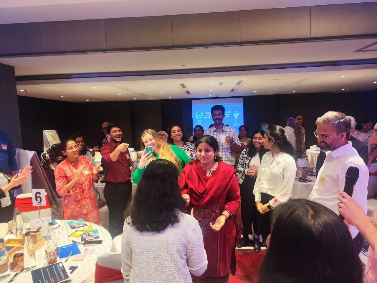 Group activity during the Antibiotic Resistance Workshop.